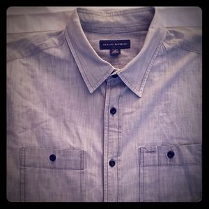 Banana republic men's long sleeve button down